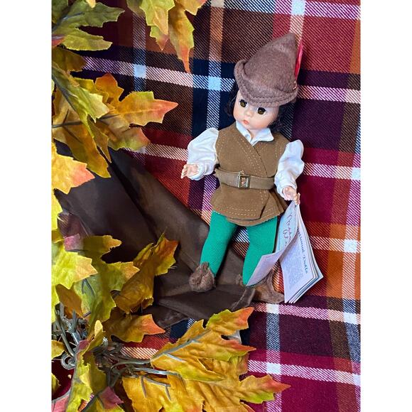 Vintage Madame Alexander 8" Doll #446 Robin Hood Storybook Series 88-91 w/tag - Picture 7 of 7